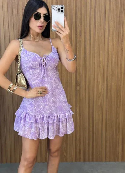 Vestido Alice Chiffon - Lavanda