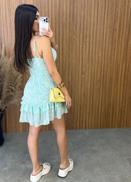 Vestido Alice Chiffon - Verde