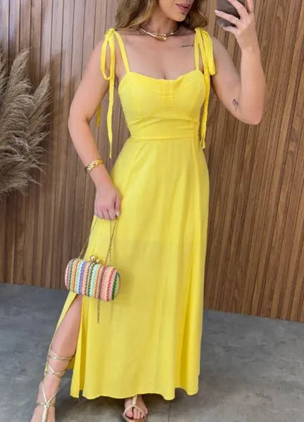 Vestido Laurie - Amarelo