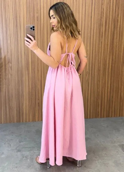 Vestido Emma - Rosa