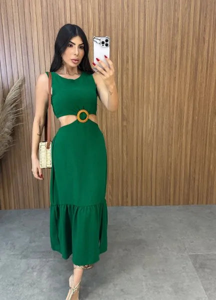 Vestido Cancún Duna - Verde