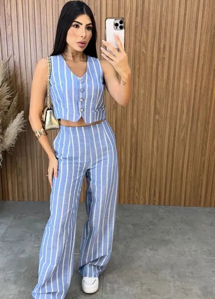 Conjunto Catarina - Azul