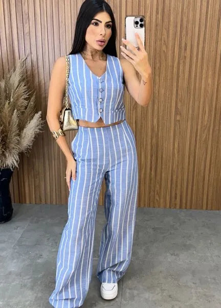 Conjunto Catarina - Azul