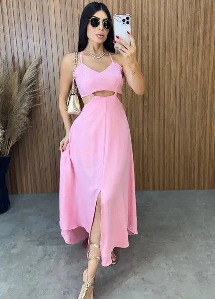Vestido Jeri - Rosa