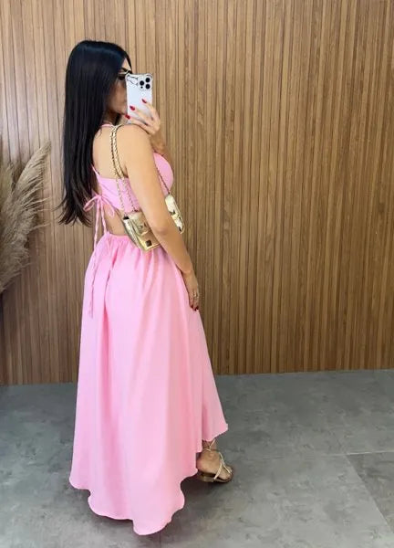 Vestido Jeri - Rosa