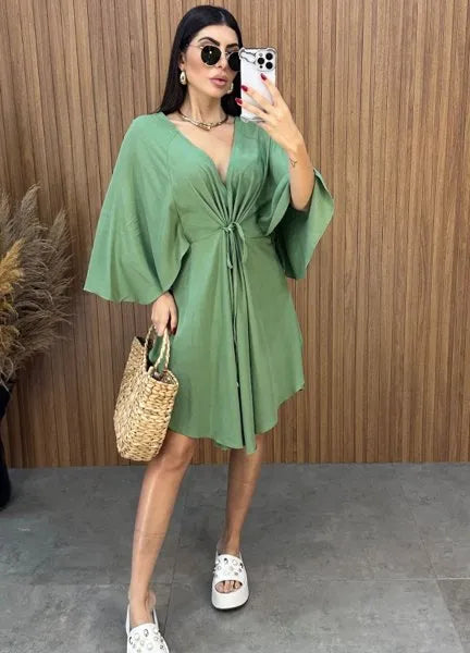 Vestido Bata - Verde