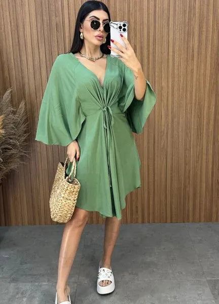 Vestido Bata - Verde