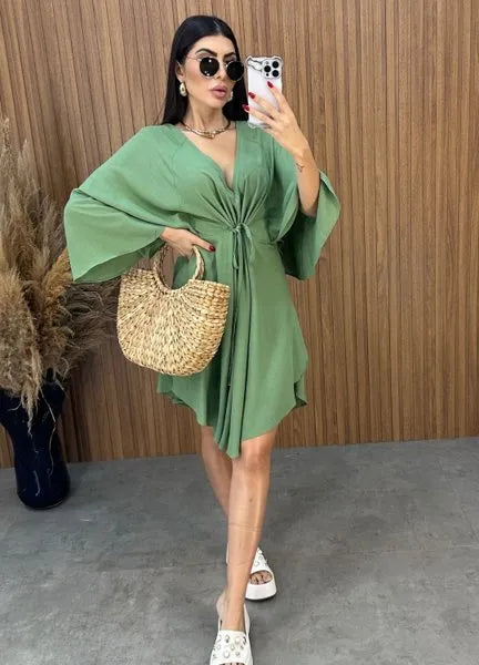 Vestido Bata - Verde