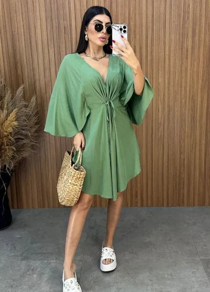 Vestido Bata - Verde