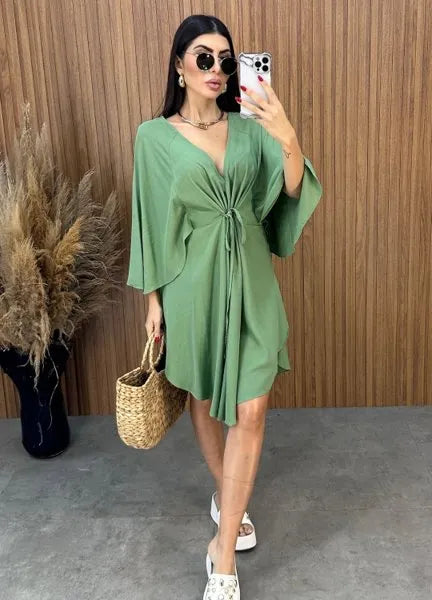Vestido Bata - Verde