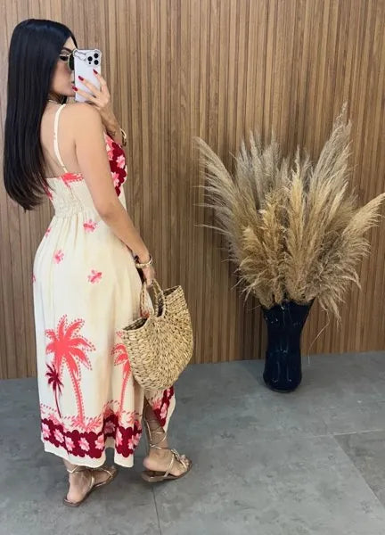 Vestido Alça Paraty - Vermelha